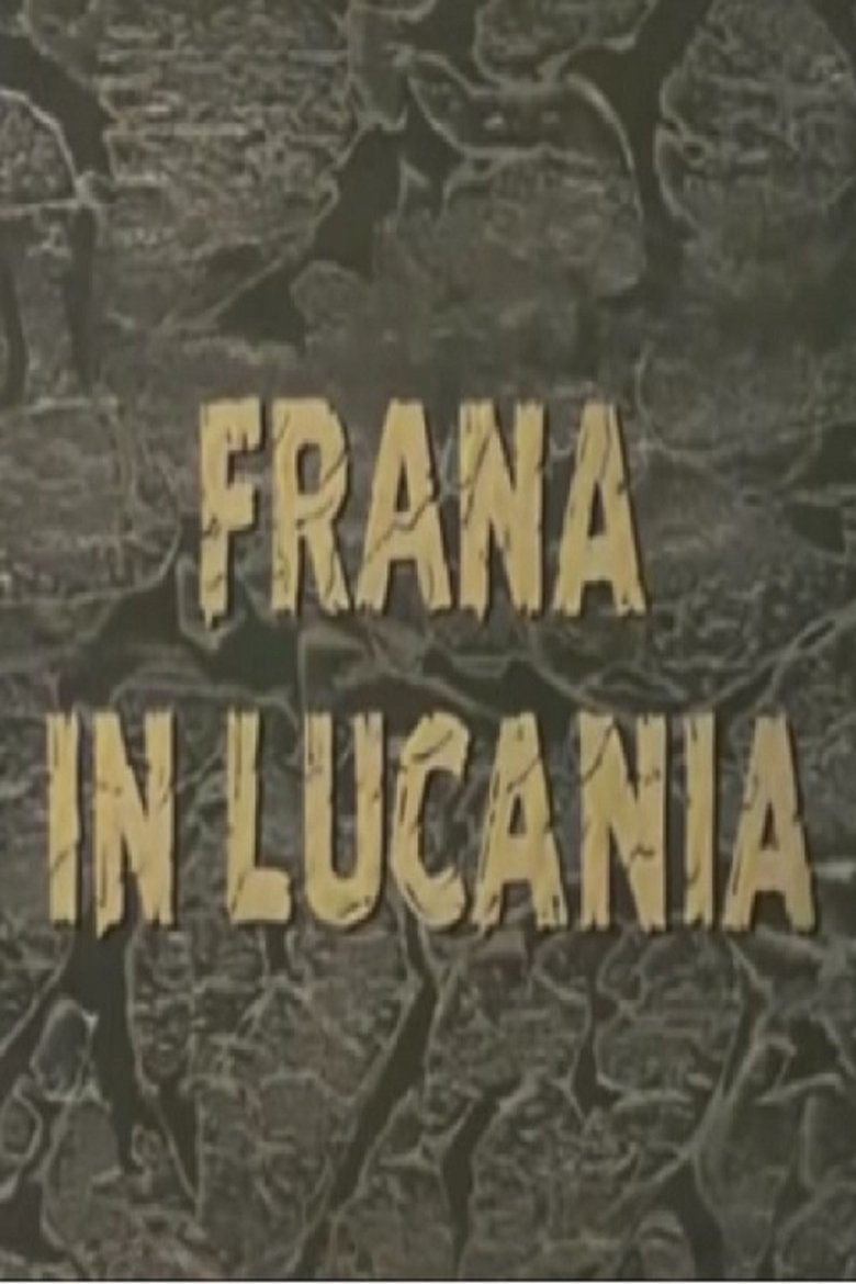 Frana in Lucania poster