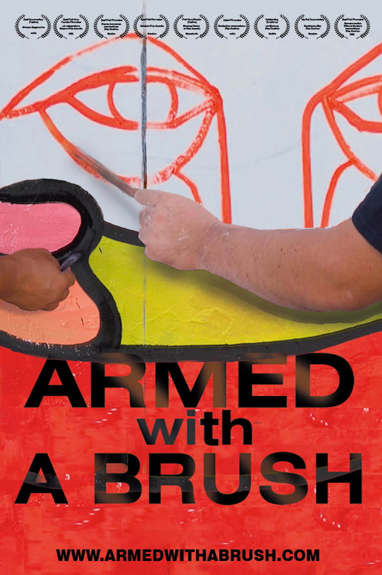 Armed with a Brush backdrop preview