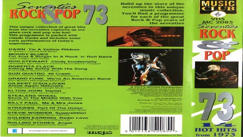 Seventies Rock & Pop 73 movie poster