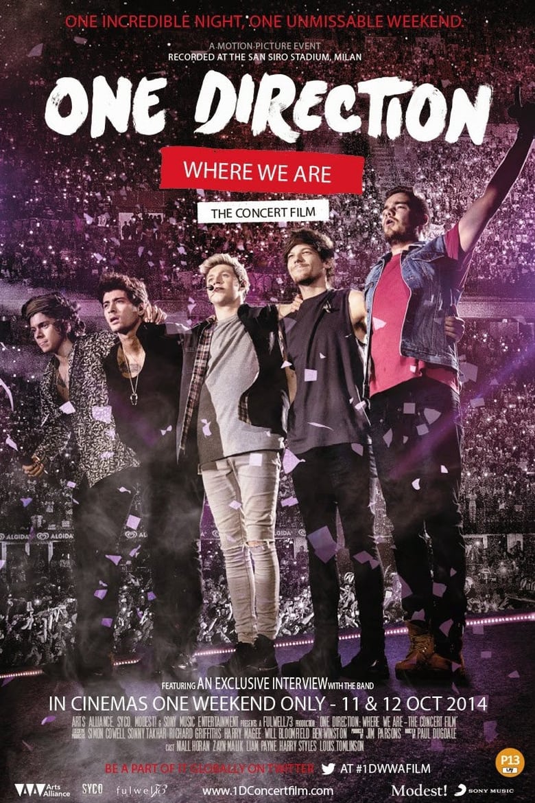 One Direction: Where We Are - The Concert Film (2014)