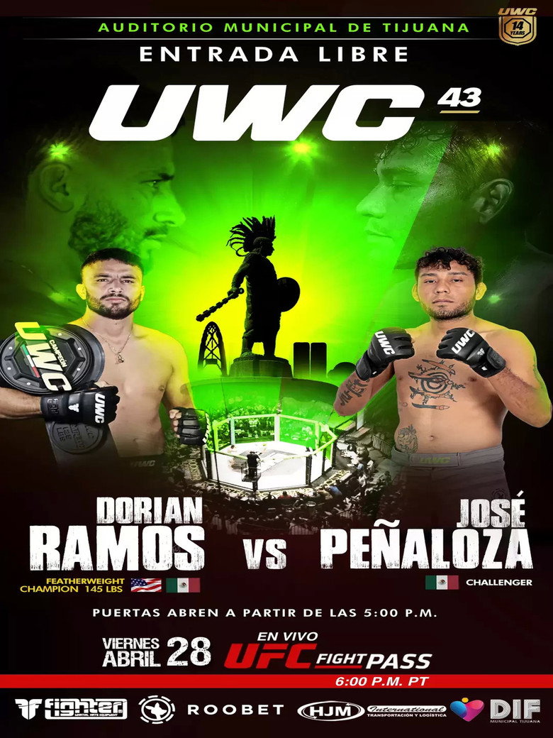 UWC Ultimate Warrior Challenge 43 background