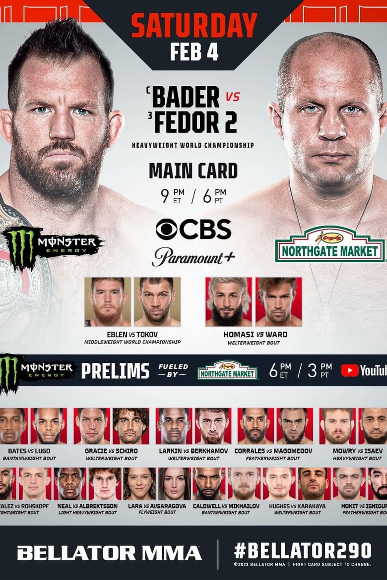 Bellator 290: Bader vs. Fedor 2 (2023)