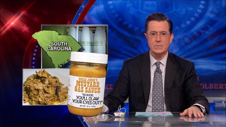 Still from The Colbert Report - Season 11 Episode 12