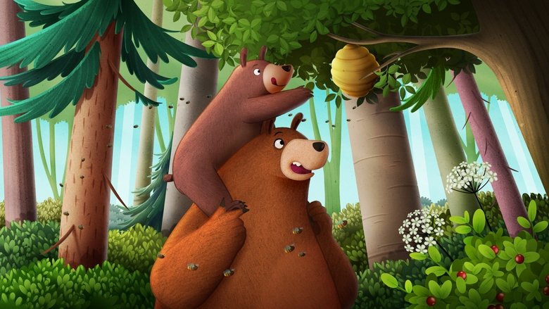 Hug Me. Honey Seekers main backdrop