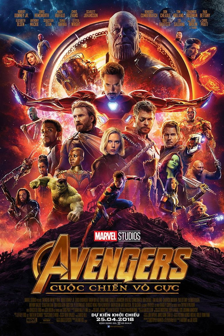 Avengers 3: Cuộc Chiến V&ocirc; Cực (2018)