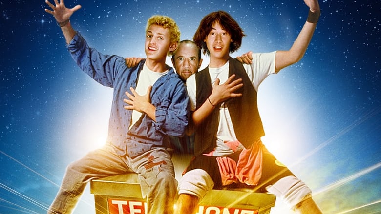Bill & Ted's Excellent Adventure banner backdrop