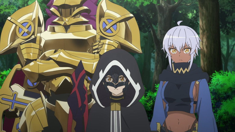 Still from My Gift Lvl 9999 Unlimited Gacha: Backstabbed in a Backwater Dungeon, I'm Out for Revenge! - Season 1 Episode 4