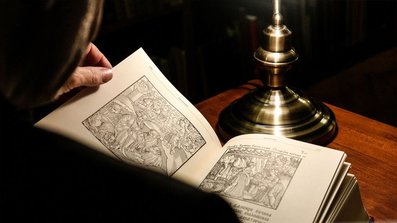 Backdrop for The Battle with Satan