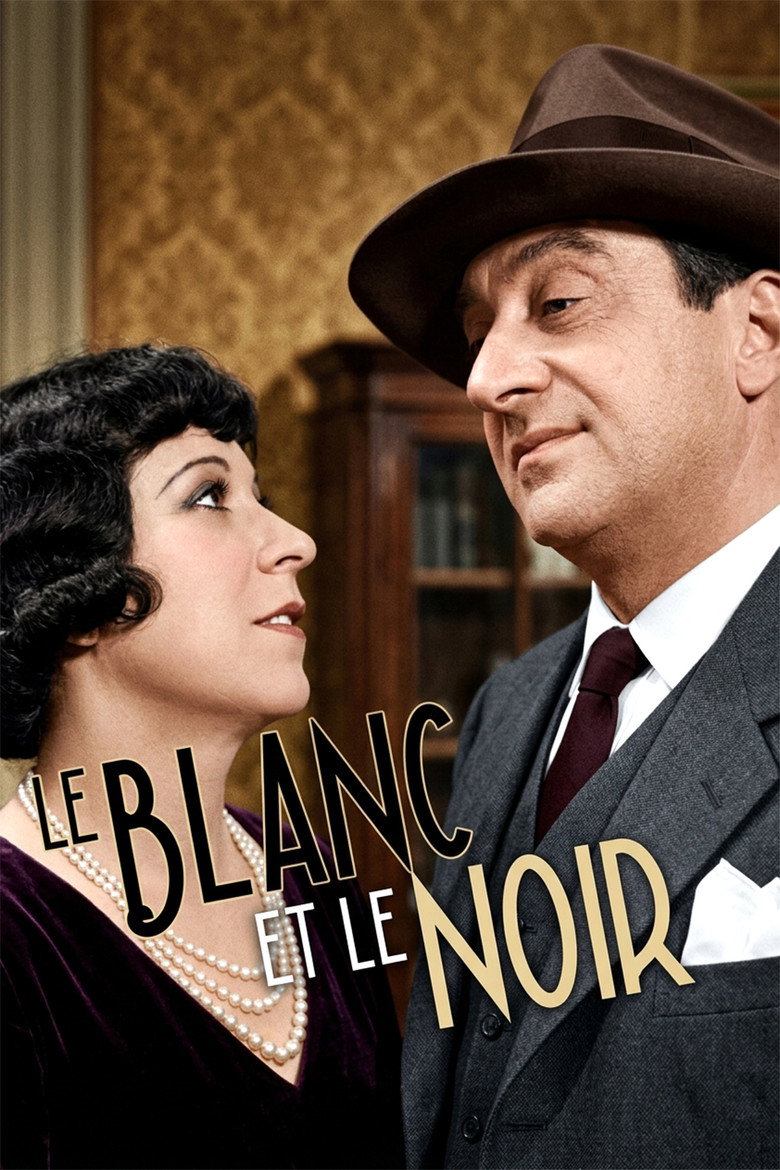 Affiche de LE BLANC ET LE NOIR