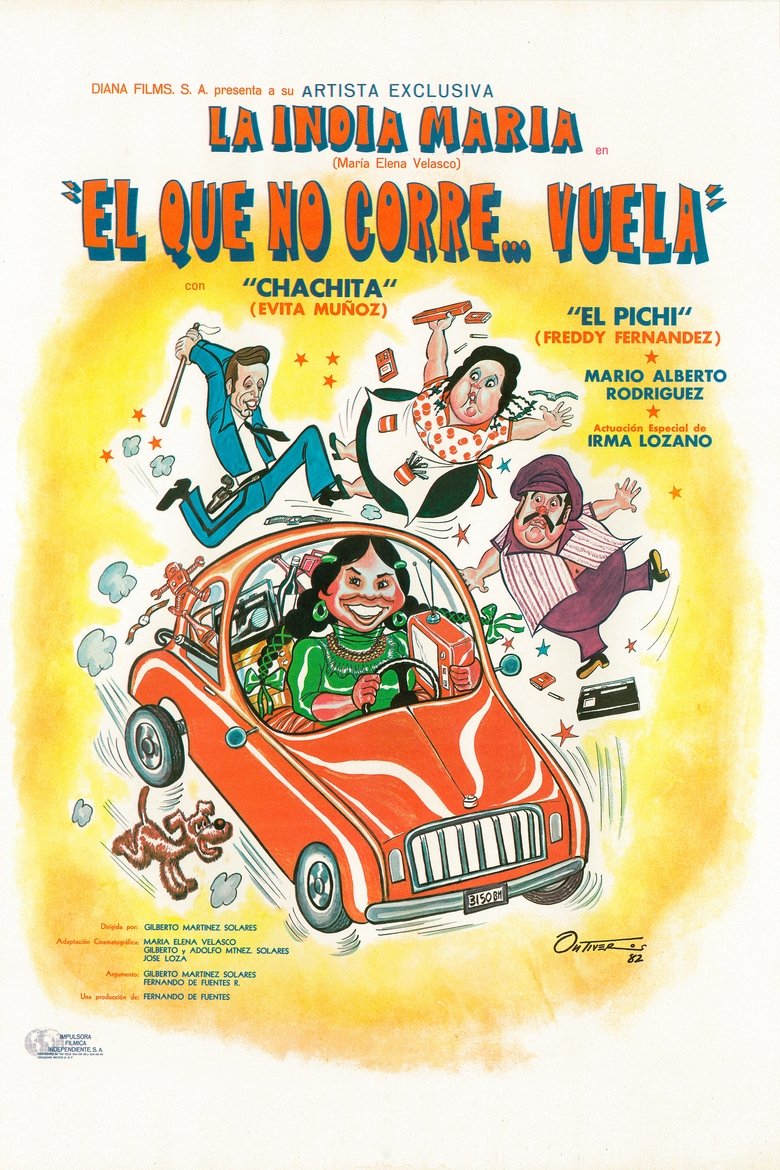 ¡El que no corre... vuela! main poster