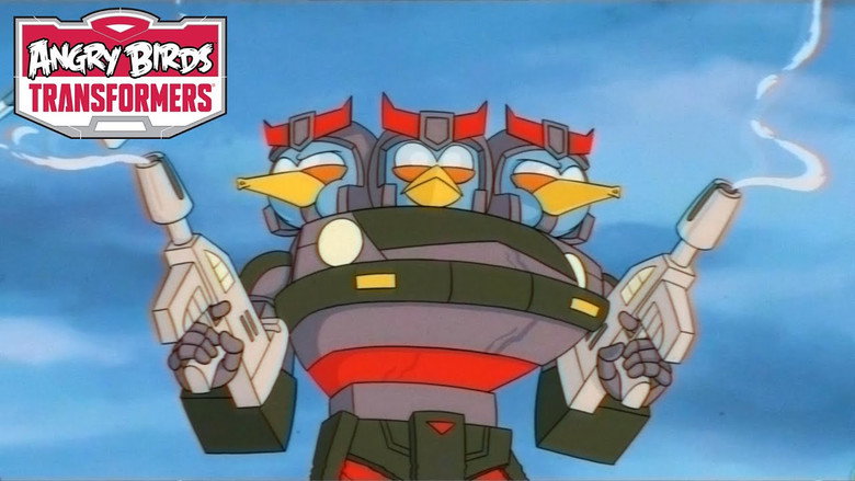 Backdrop from Angry Birds Transformers: Meet Bluestreak and Prowl!