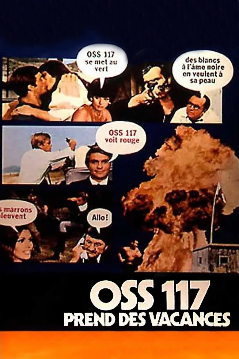 Affiche de OSS 117 PREND DES VACANCES