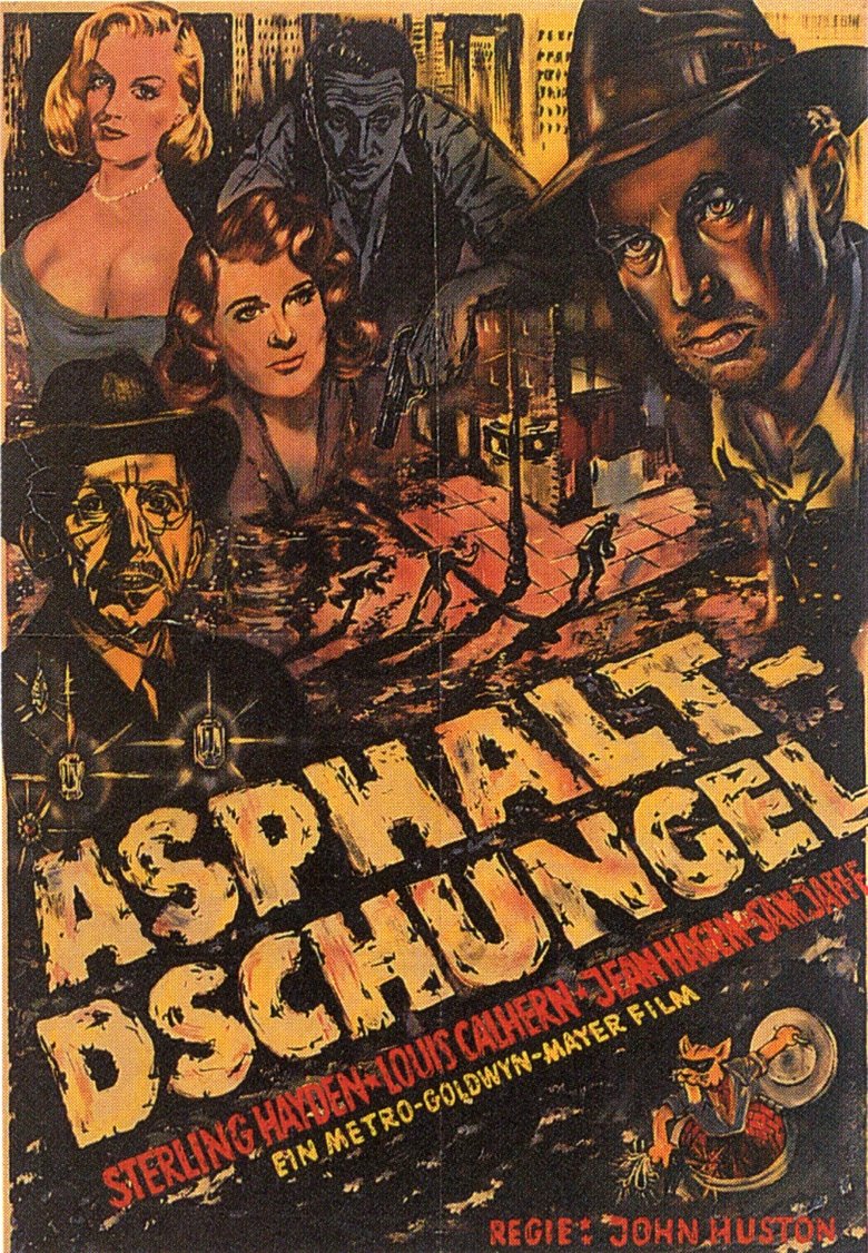 Asphalt-Dschungel poster