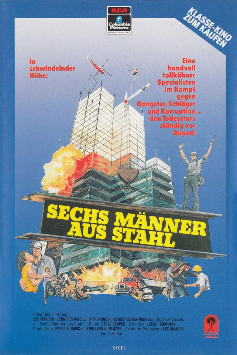 Filmplakat zu Sechs Männer aus Stahl