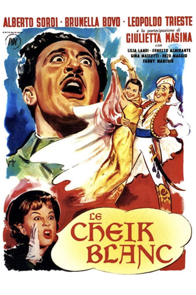 Affiche de LE CHEIK BLANC