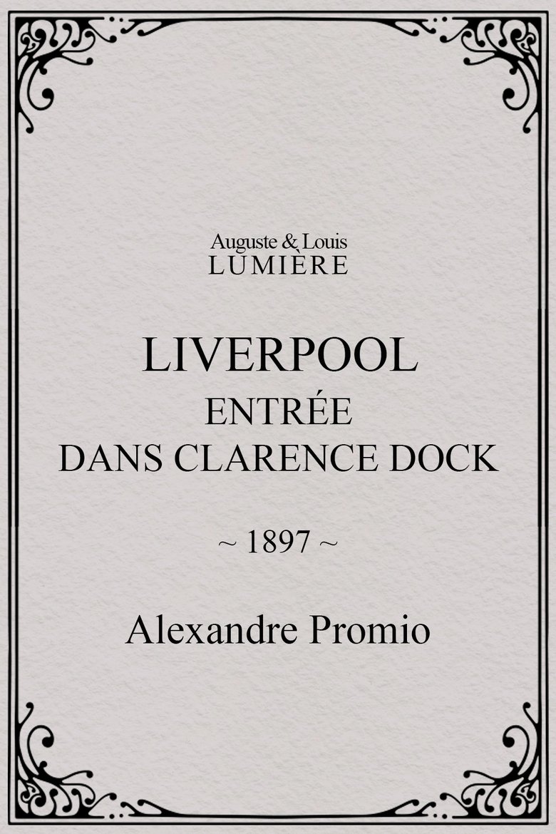 Liverpool, entrée dans Clarence Dock main poster