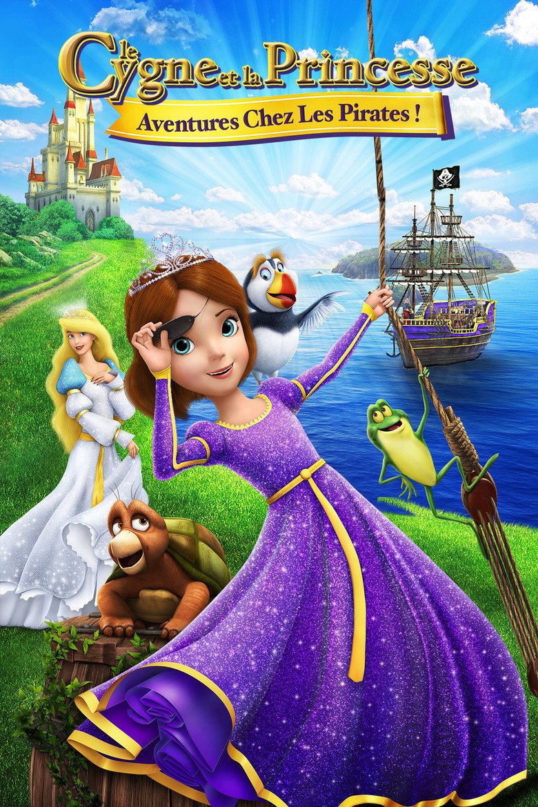 Affiche de LE CYGNE ET LA PRINCESSE : AVENTURE CHEZ LES PIRATES !