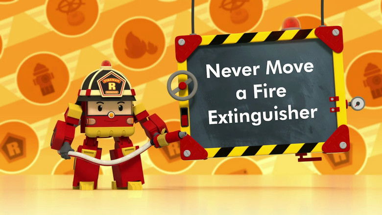 Still image for Fire Safety with ROY season 1 episode 11: Never Move a Fire Extinguisher Still image for Fire Safety with ROY season 1 episode 11: Never Move a Fire Extinguisher