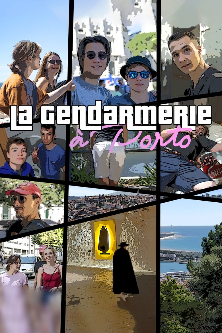La Gendarmerie à Porto main poster