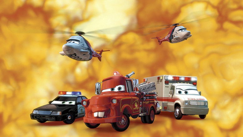 Still image for Cars Toons season 1 episode 1: Rescue Squad Mater Still image for Cars Toons season 1 episode 1: Rescue Squad Mater