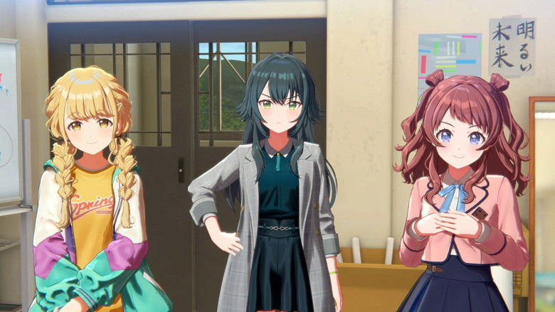 Image d'arrière-plan 1 du film The Idolm@ster Gakuen: Story of Re;IRIS