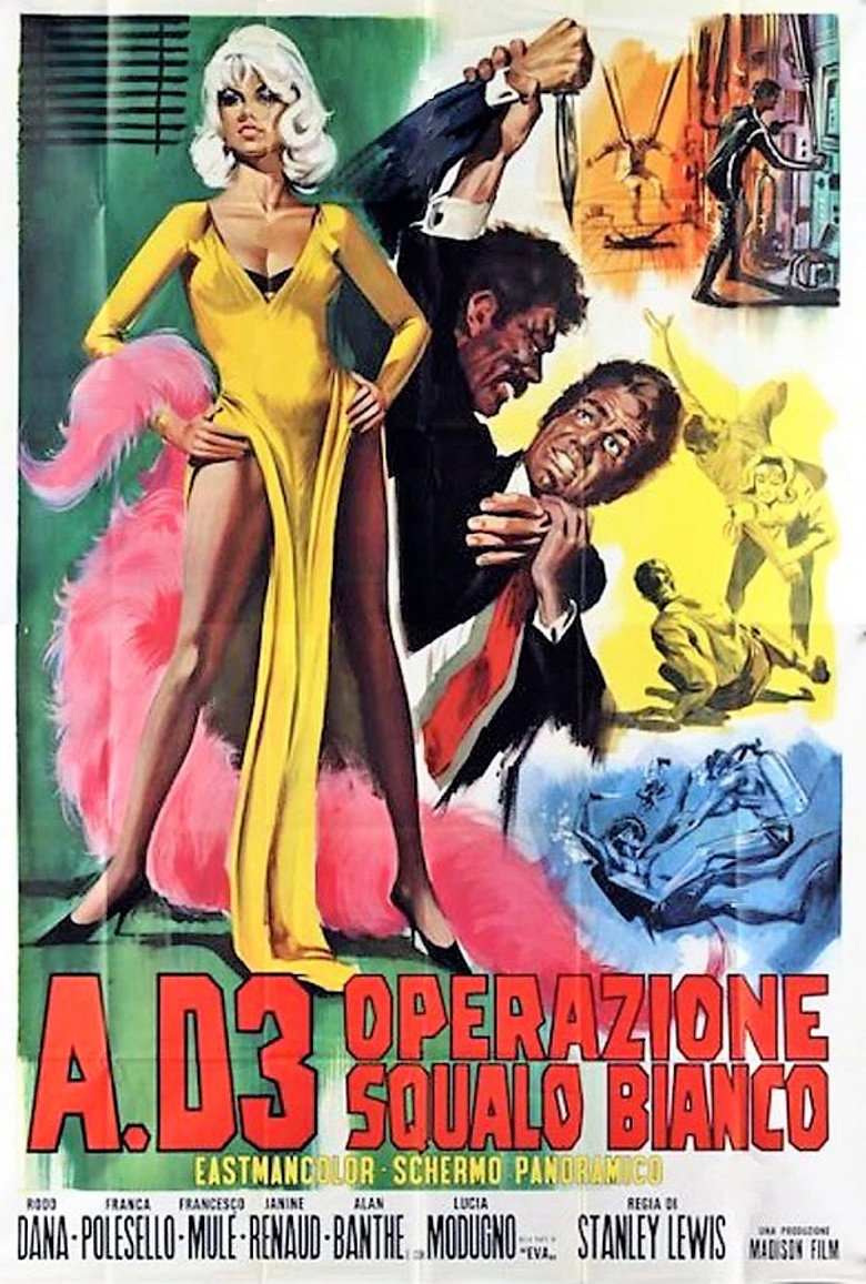 A.D3 operazione squalo bianco — affiche
