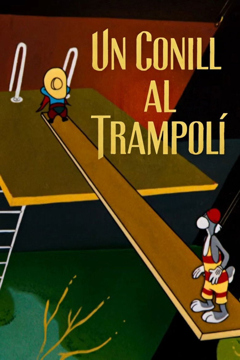 Imatge de Un conill al trampolí