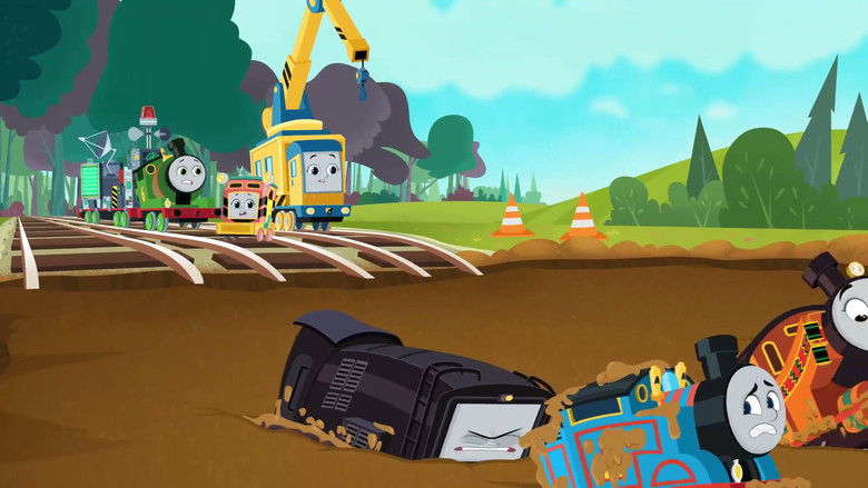 Still image for Thomas & Friends: All Engines Go! season 1 episode 46: Ghost-Scaring Machine
