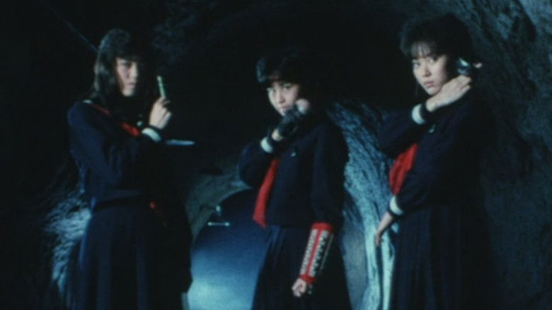 Image d'arrière-plan 1 du film Sukeban Deka III: The Three Sisters' Most Dangerous Journey, Eight Deadly Traps