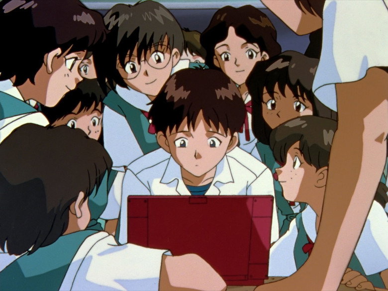 Still from Neon Genesis Evangelion - Season 1 Episode 3