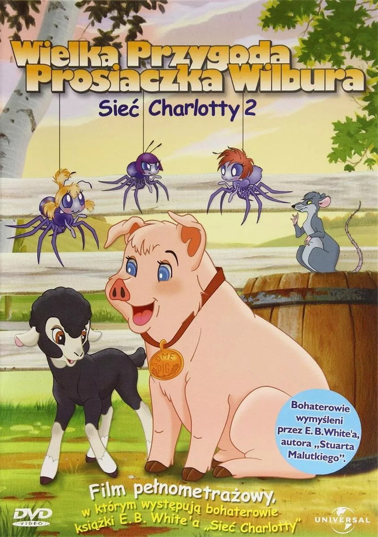 Plakat filmu Charlotte's Web 2: Wilbur's Great Adventure