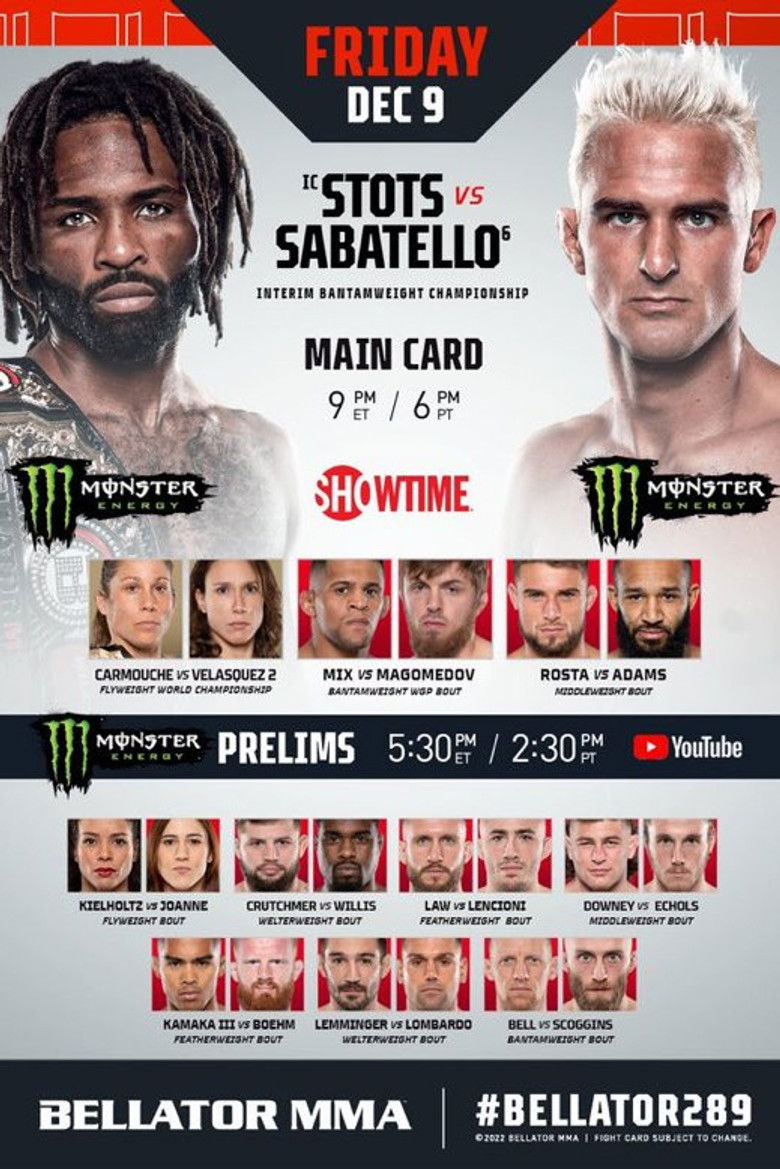 Imatge de Bellator 289: Stots vs. Sabatello