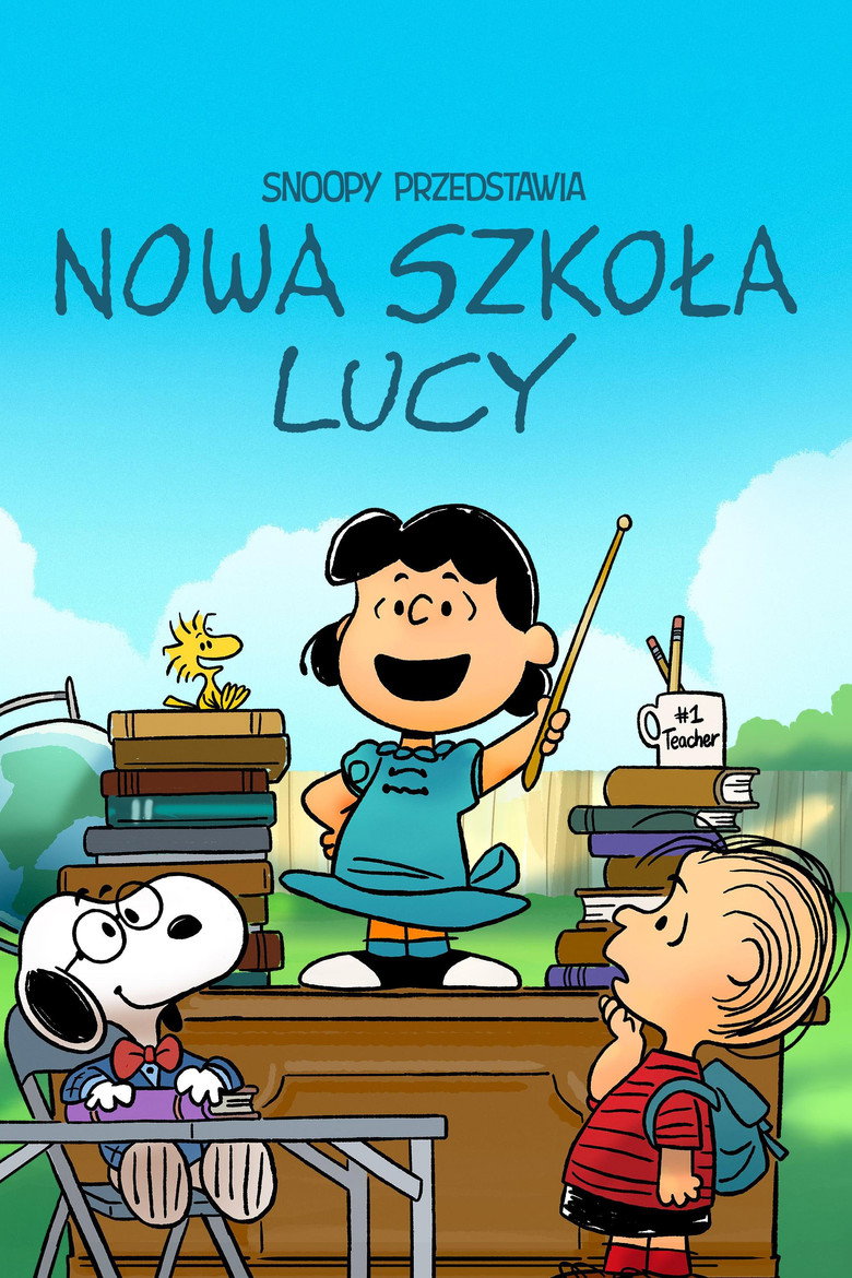 Plakat filmu Snoopy przedstawia: Nowa szkoła Lucy