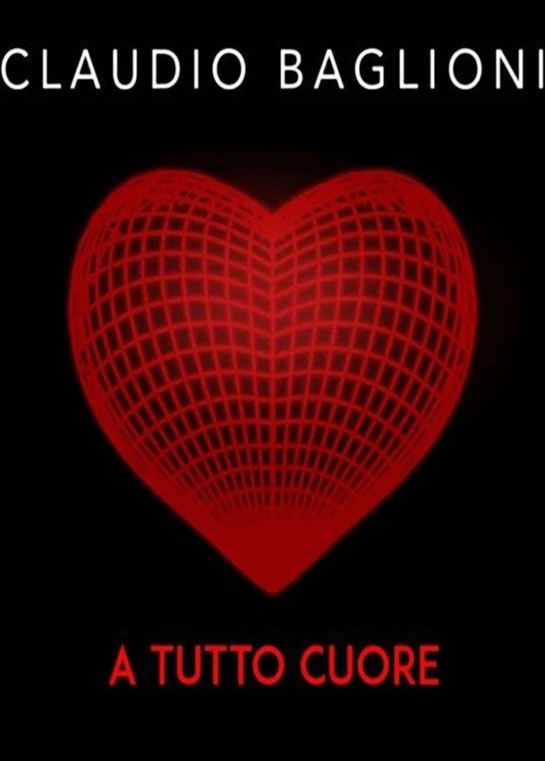 Official poster for A tutto cuore - Claudio Baglioni