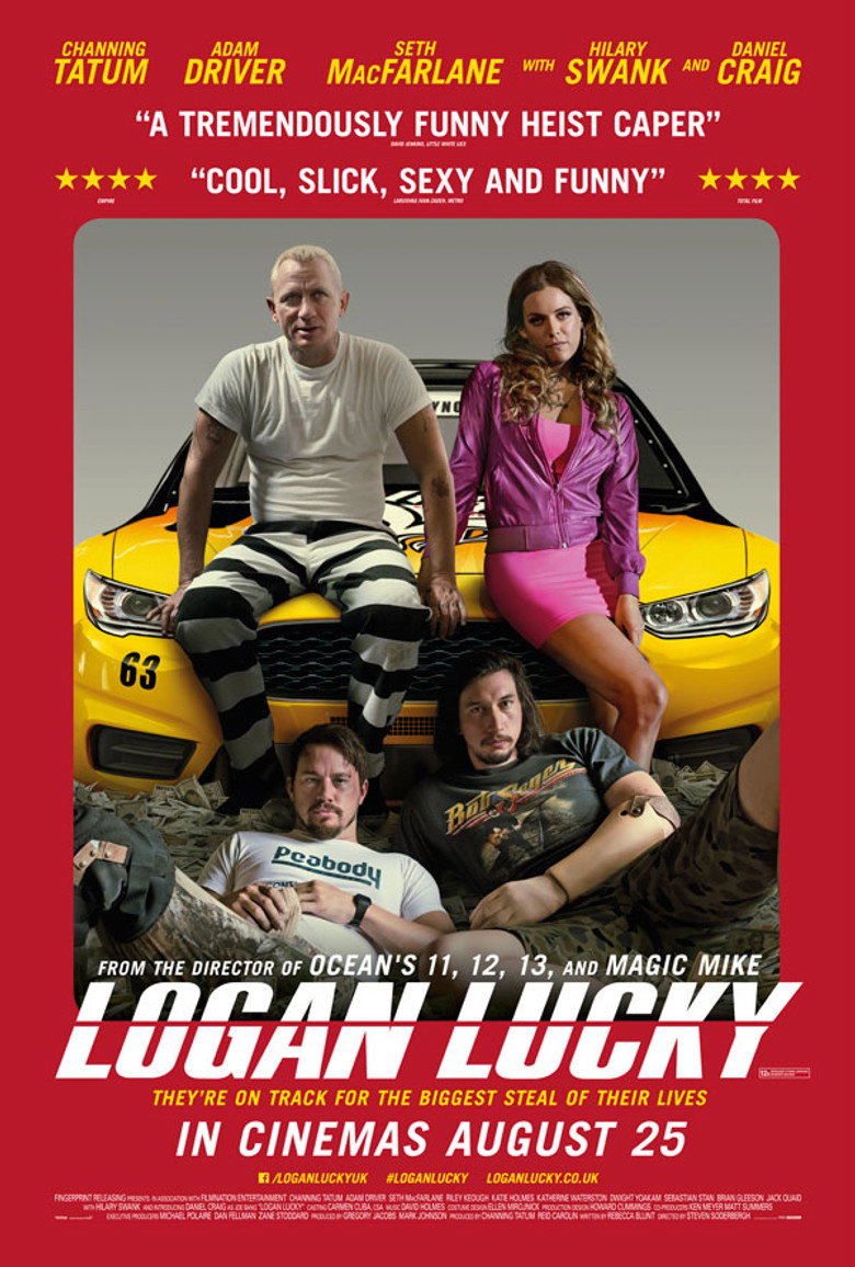 โปสเตอร์ Logan Lucky (2017) แผนปล้นลัคกี้ โชคดีนะโลแกน