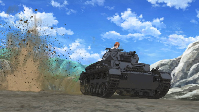 Still from Girls und Panzer - Temporada 1 Episodio 1