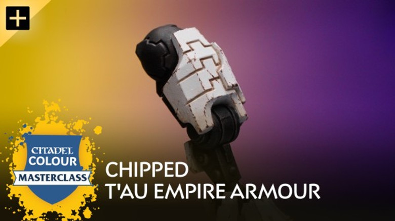 Chipped T'au Empire Armour