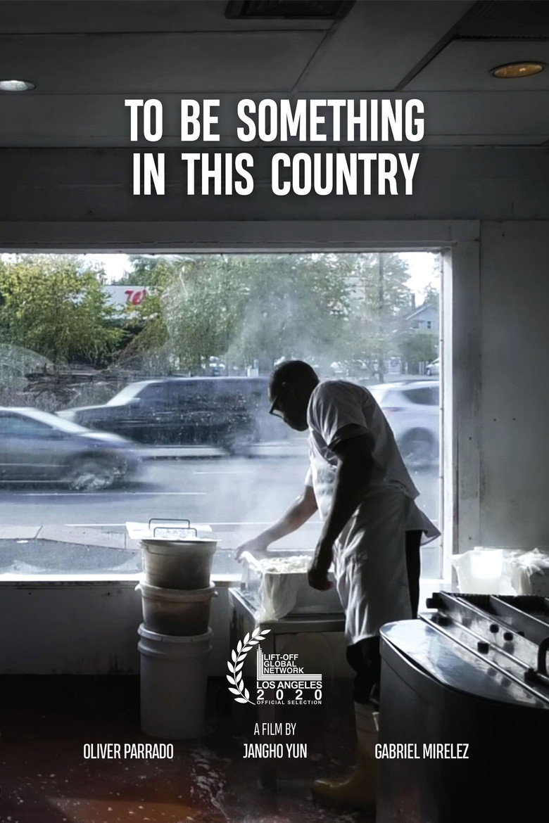 To Be Something in This Country (2019) poster