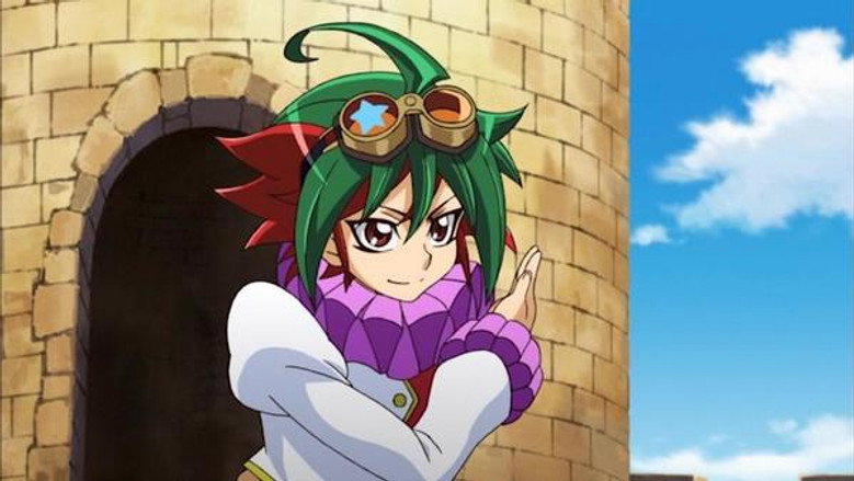 Still from Yu-Gi-Oh! Arc-V - Season 1 Episode 1