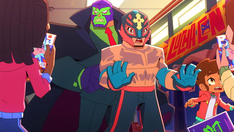 Still image for Rey Mysterio vs The Darkness season 1 episode 6: Mystery at Lucha-Con Still image for Rey Mysterio vs The Darkness season 1 episode 6: Mystery at Lucha-Con