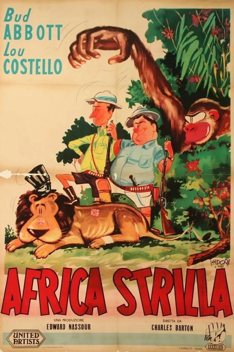 Copertina di Africa strilla
