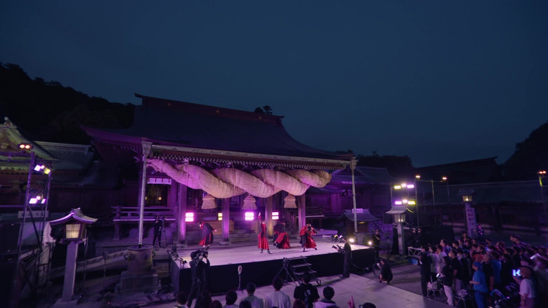Still from BiSH Lets Go With Music at Miyajidake Shrine Fukuoka