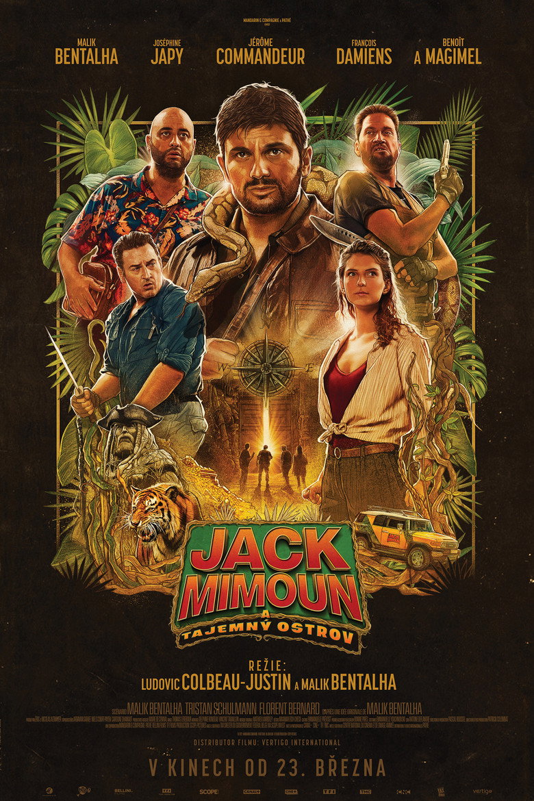 Plakát k filmu Jack Mimoun a tajemný ostrov