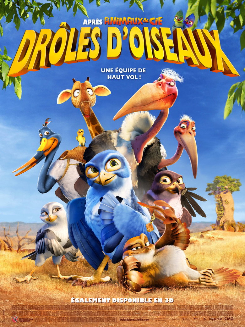Affiche de DRÔLES D'OISEAUX