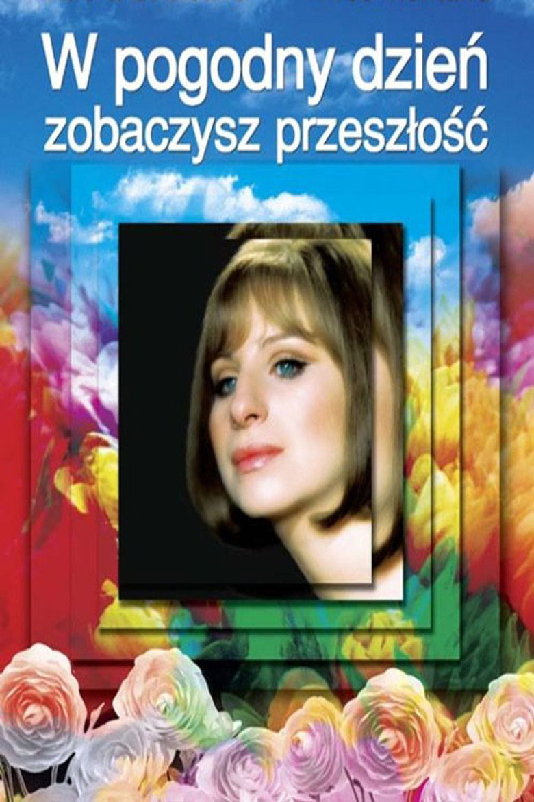 Plakat filmu W pogodny dzień zobaczysz przeszłość