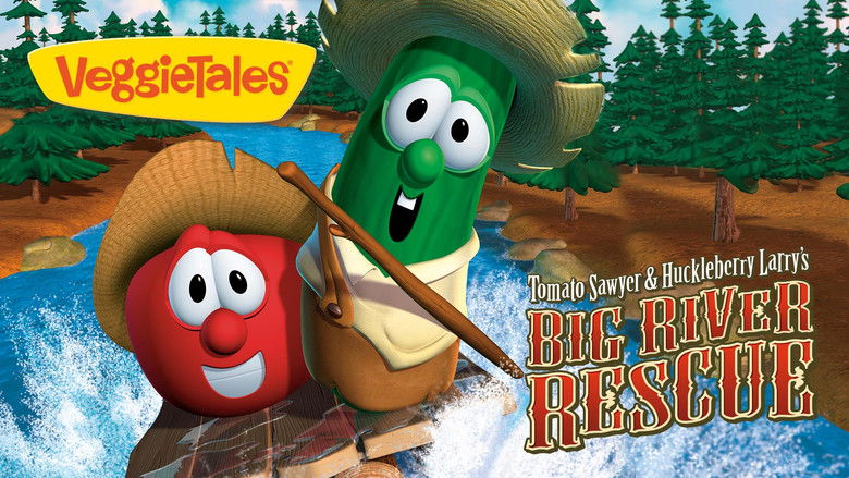 Still image for VeggieTales season 1 episode 31: Tomato Sawyer and Huckleberry Larry's Big River Rescue Still image for VeggieTales season 1 episode 31: Tomato Sawyer and Huckleberry Larry's Big River Rescue