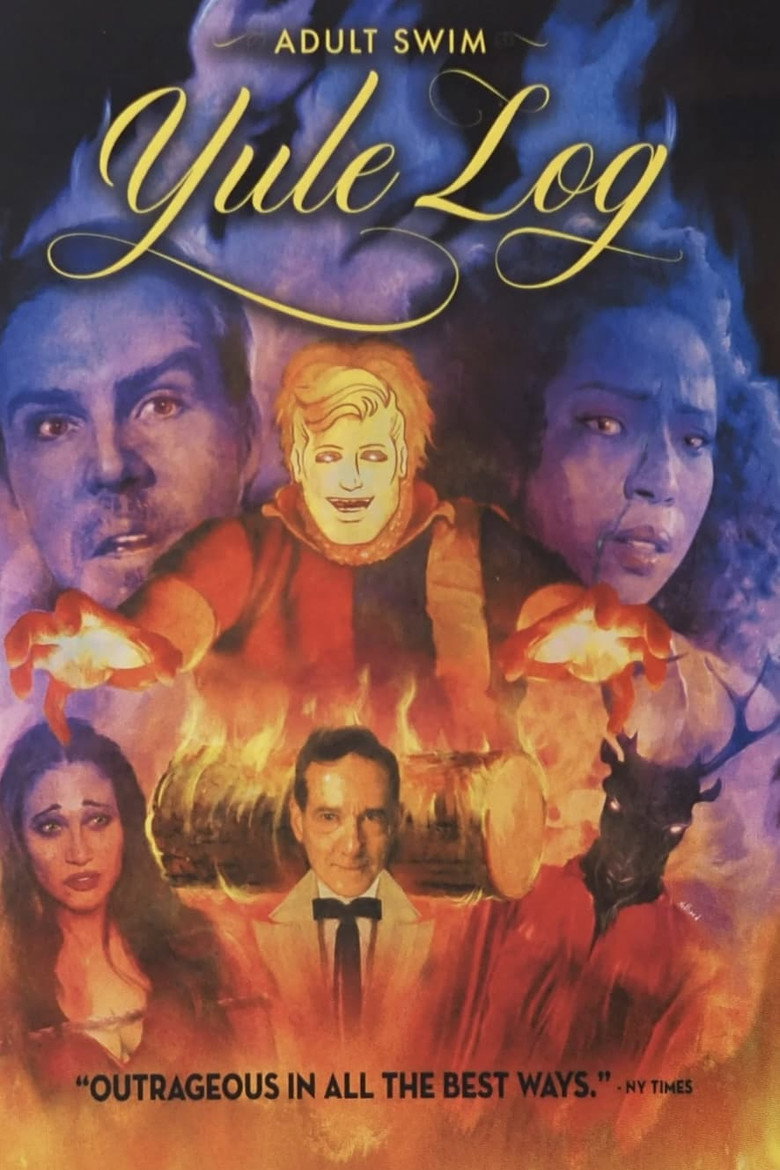 Постер коллекции Adult Swim Yule Log Collection
