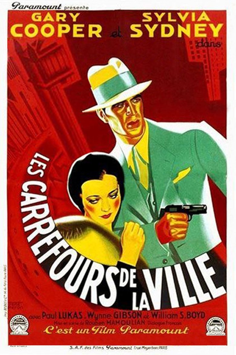 Poster du film Les Carrefours de la ville