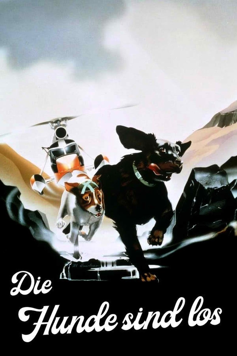 Die Hunde sind los poster