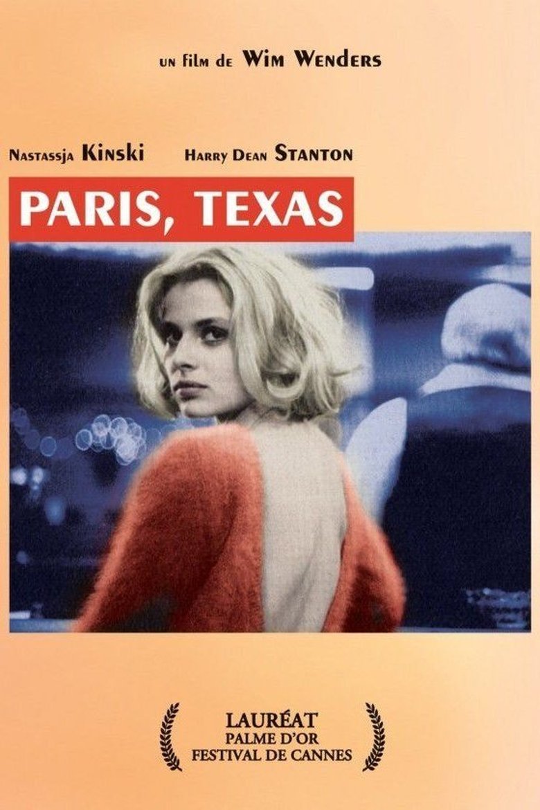 Poster du film Paris, Texas
